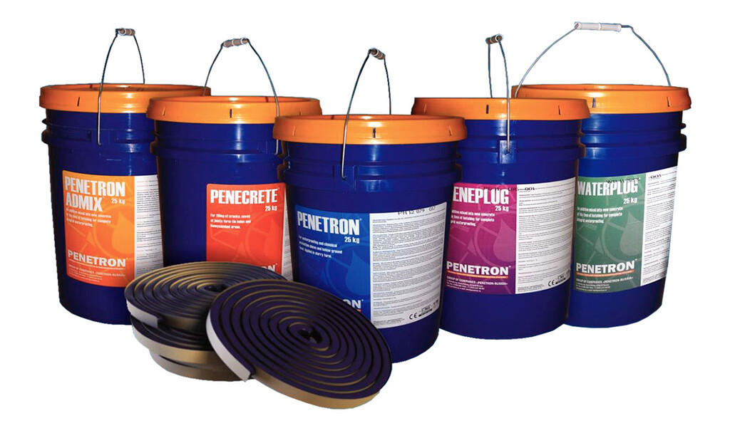 Гидроизоляционные материалы системы "Пенетрон"